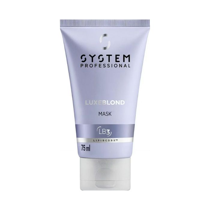 System Professional LuxeBlond Mask 75ml - Masque Intensif pour Cheveux Blonds