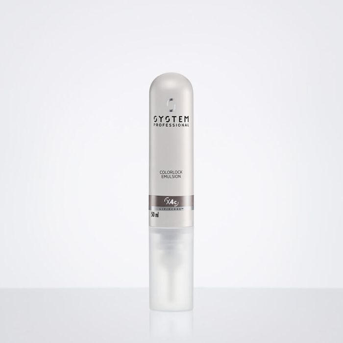 System Professional X4c ColorLock Emulsion 50ml - Soin Sans Rinçage Protection Couleur