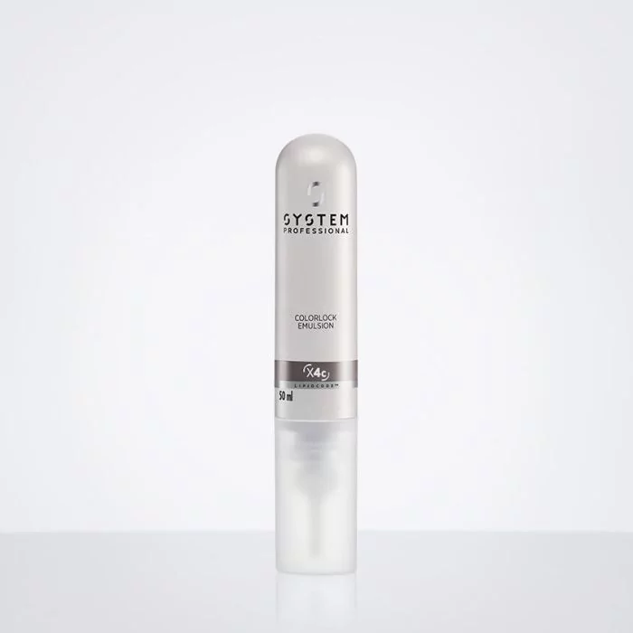 System Professional X4c ColorLock Emulsion 50ml - Soin Sans Rinçage Protection Couleur