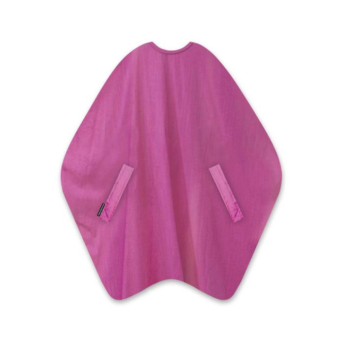 Trend Design Cutting Cape Peignoir de Coupe Violet Rose 135x150cm