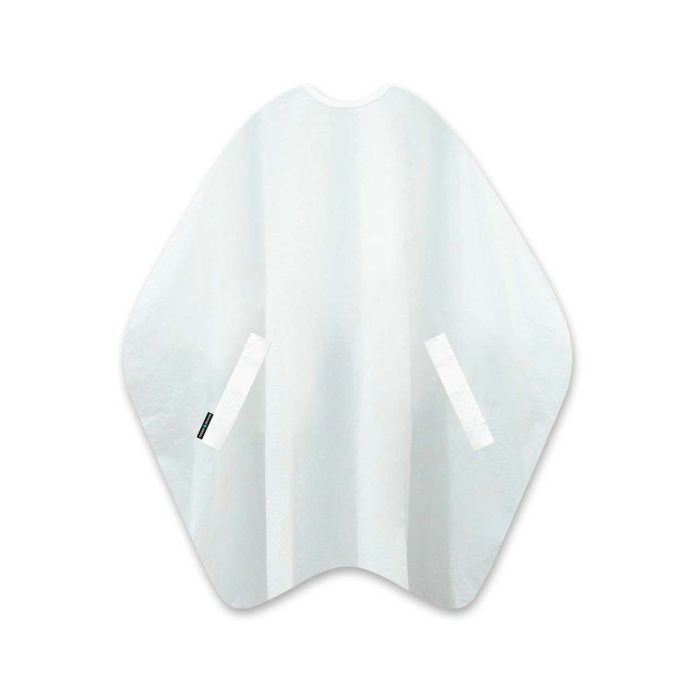 Trend Design Cutting Cape White - Pèlerine de Coupe Blanche Professionnelle 135x150cm