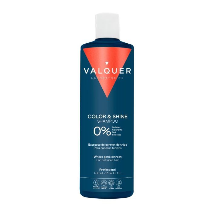 Valquer COLOR & SHINE Shampooing 400ml - Protection Couleur & Brillance Intense
