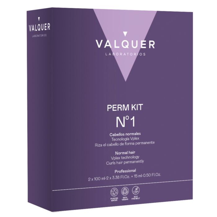 Valquer Kit Wave N°1 Permanente Cheveux Normaux 100+100+10 ml