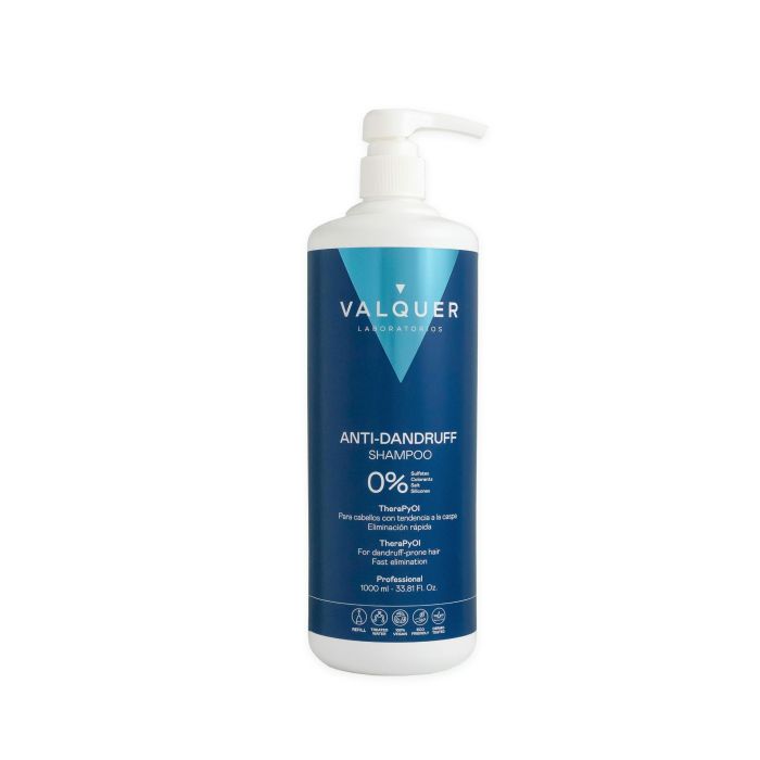 Valquer Shampooing Anti-Pelliculaire 1000ml - Fraîcheur et Efficacité