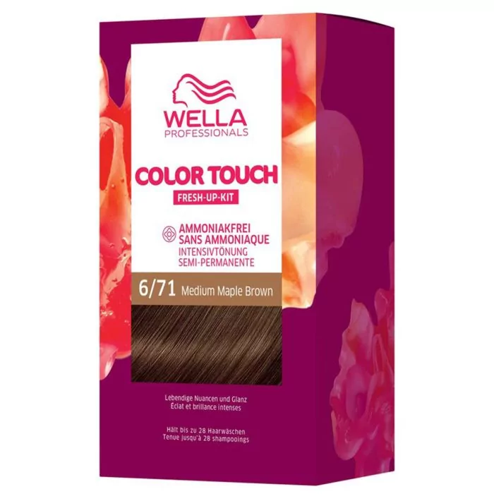 Wella Professionals Color Touch Fresh-Up Kit 6/71 Châtain Érable Moyen 130ml