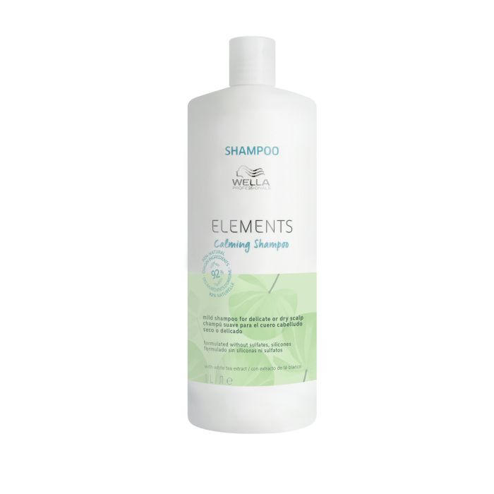 Wella Professionals Elements Calming Shampoo Apaisant 1L - Cuir Chevelu Sensible