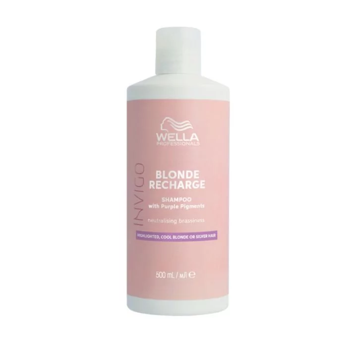 Wella Professionals Invigo Blonde Recharge Shampooing 500ml