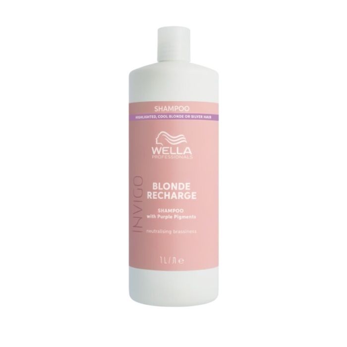 Wella Professionals Invigo Blonde Recharge Shampooing Raviveur de Blond 1L