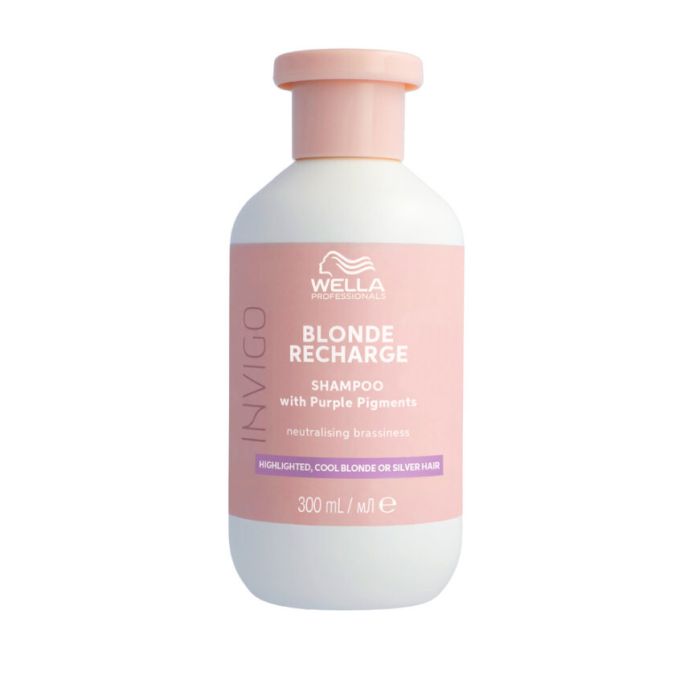 Wella Professionals Invigo Blonde Recharge Shampooing Raviveur de Blond 300ml