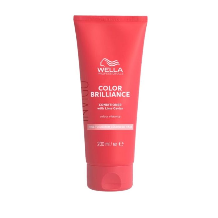 Wella Professionals Invigo Color Brilliance Conditioner Fine 200ml - Cheveux Fins Colorés