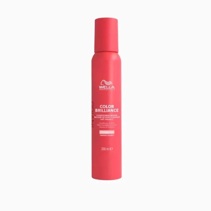 Wella Professionals Invigo Color Brilliance Mousse Conditionnante Vitaminée (Sans Rinçage) 200ml
