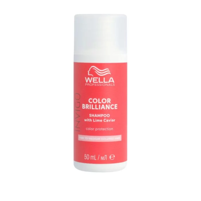 Wella Professionals Invigo Color Brilliance Shampooing Cheveux Fins 50ml