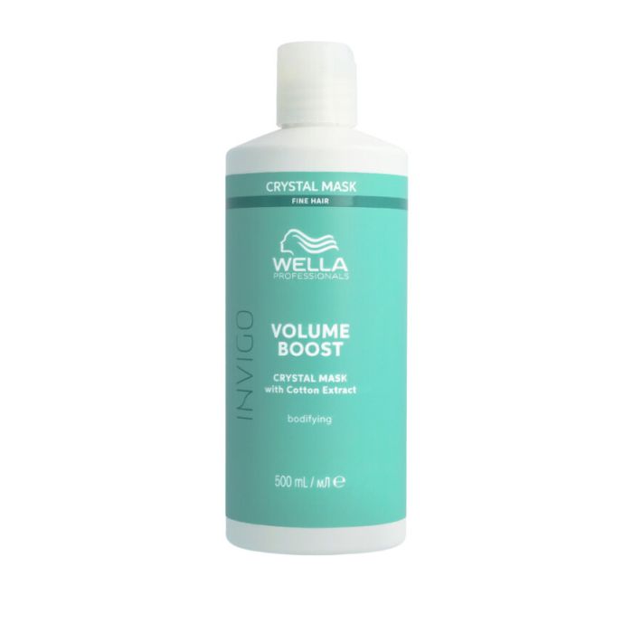 Wella Professionals Invigo Volume Boost Crystal Mask 500ml - Masque Volumateur Sans Alourdissement