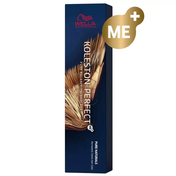 Wella Professionals Koleston Perfect Pure Naturals 44/02 Châtain Moyen Intense Naturel Mat 60ml