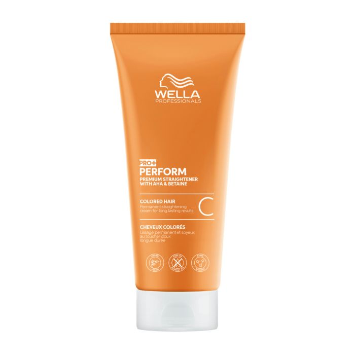 Wella Professionals PERFORM+ STRAIGHT C 200ml - Lissage Permanent Cheveux Colorés