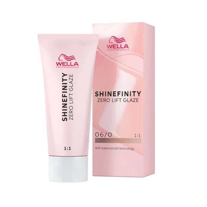 Wella Professionals SHINEFINITY 06/0 Natural Brandy 60ml - Coloration Gel-Crème Sans Ammoniaque