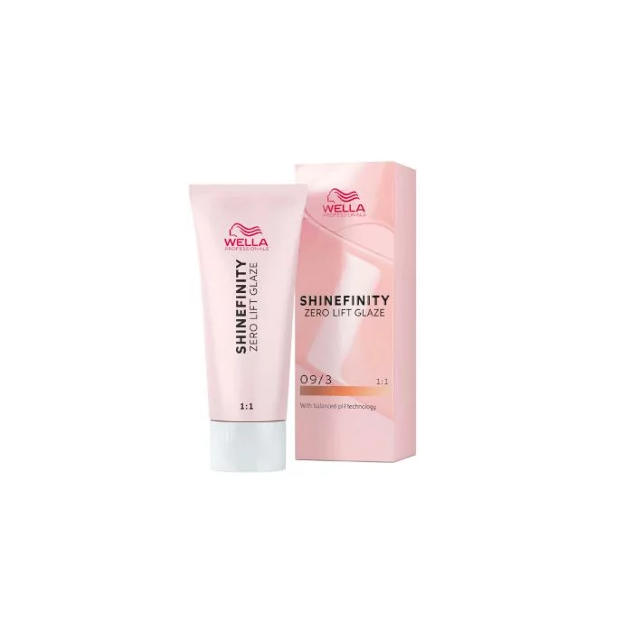 Wella Professionals SHINEFINITY 09/3 Golden Honey - Coloration Gel-Crème Sans Ammoniaque