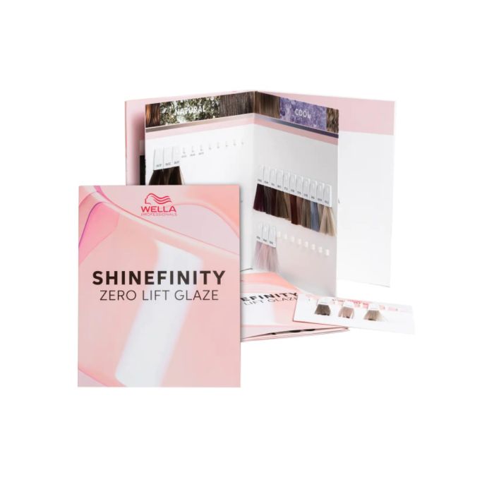 Wella Professionals SHINEFINITY Nuancier Couleur - Outil de Consultation Professionnel