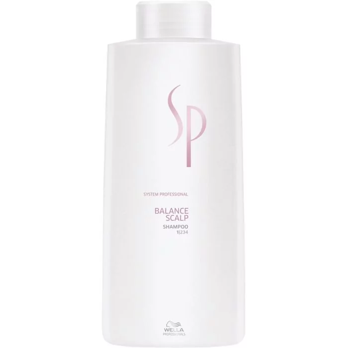 Wella Professionals SP Balance Scalp Shampoo 1L – Soin Apaisant Cuir Chevelu Sensible
