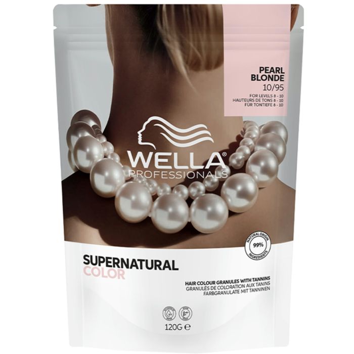 Wella Professionals Supernatural Color 10/95 Pearl Blonde 120g - Blond Cendré Nacré Lumineux