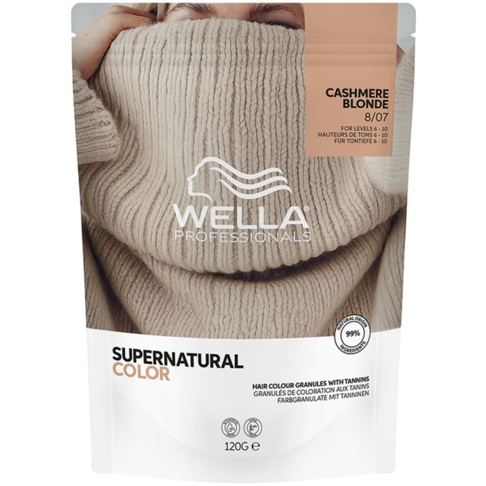 Wella Professionals Supernatural Color 8/07 Cashmere Blonde 120g