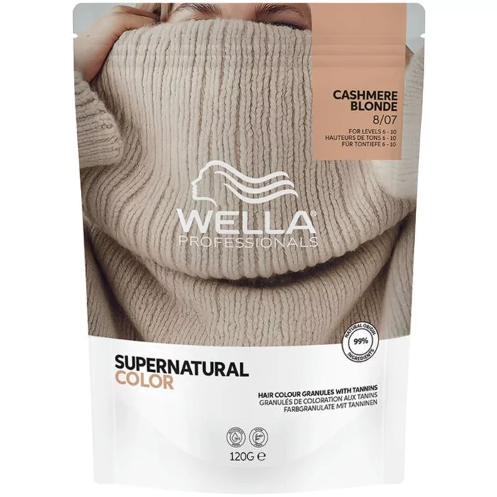 Wella Professionals Supernatural Color 8/07 Cashmere Blonde 120g