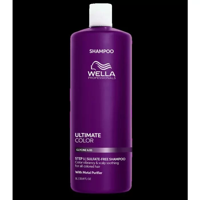 Wella Professionals Ultimate Color Shampoo 1L - Protection Couleur Intense