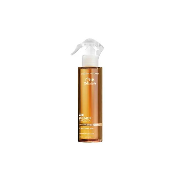 Wella Professionals Ultimate Smooth Glass Liquid Layer 185ml - Soin Lissant Brillance Miroir