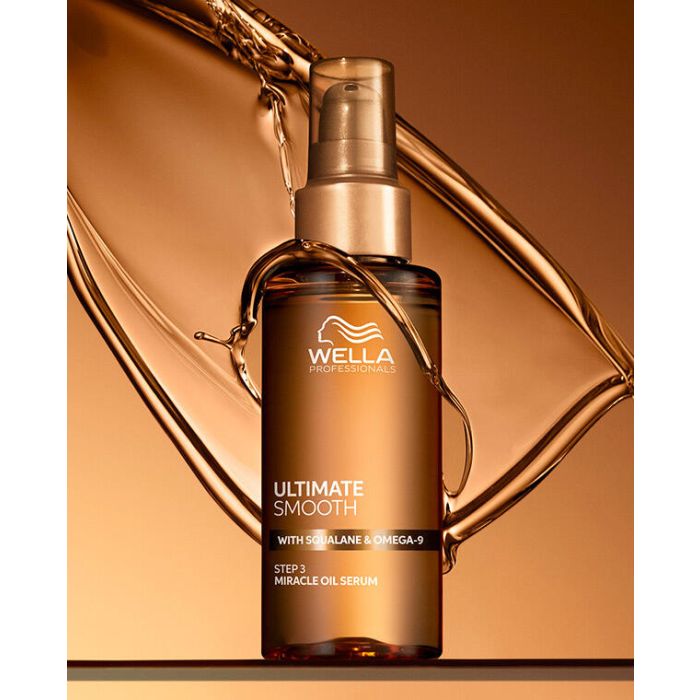 Wella Professionals Ultimate Smooth Miracle Oil Serum 100ml - Sérum Huile Anti-Frizz