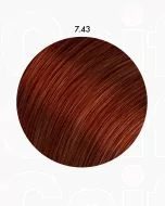 77/43 Blond moyen doré rouge - Vibrant Reds