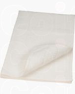 Bob Tuo Serviette de Coiffure 50x85cm Blanc - 100% Coton Professionnel