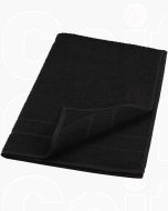 Bob Tuo Serviette Professionnelle 50x85cm Noir - 100% Coton