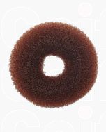 Efalock Anneau à Chignon 8 cm Brun - Boudin Professionnel pour Chignons Volumineux