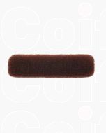 Efalock Boudin de Chignon 15 cm Brun – Accessoire Professionnel pour Chignons Volumineux