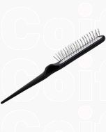 Efalock Brosse à Crêper Noire sans Picots - Volume Professionnel Longue Tenue