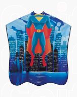 Efalock Cape Enfant Super Hero - Cape de Coiffure Antistatique et Hydrofuge 90x130cm