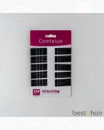 Efalock Comtesse Pinces à Cheveux 5cm Marron 100 Pièces