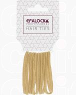 Efalock Élastiques Épais Blonds - Tenue Forte pour Cheveux Épais (10 pièces)