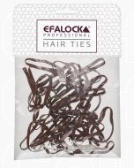 Efalock Élastiques Rasta Épais/Grands Marron 100 pièces – Maintien Maximal pour Cheveux Épais