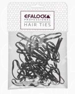 Efalock Élastiques Rasta Épais/Grands Noir 100 pièces