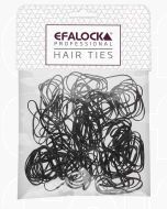 Efalock Élastiques Rasta fins/petits noirs 100 pcs