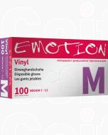Efalock Gants en Vinyle M poudrés Emotion - Protection professionnelle pour soins capillaires