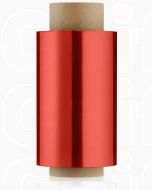 Efalock Papier Aluminium pour Mèches Rouge 150m/15µ/12cm - Lot de 2 Rouleaux