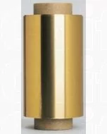 Efalock Papier Aluminium Professionnel Doré 150m - Pack de 2 Rouleaux (15µ, 12cm)