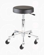 Efalock Tabouret à Roulettes Clic Tec Round Alu M - Professionnel