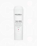 Goldwell Dualsenses Silver Conditioner 200ml - Soin Neutralisant pour Blonds Froids et Cheveux Gris