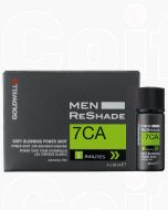 Goldwell Men Reshade Power Shot 7CA - Réducteur de Cheveux Gris Naturel 4x20ml