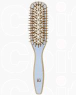 ILU Bamboo Brush True Blue - Brosse en Bambou Écologique et Antistatique