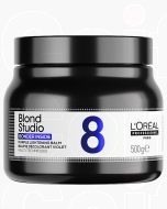 L'Oréal Professionnel Blond Studio Purple Lightening Balm 500g - Décolorant Violet Professionnel
