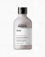 L'Oréal Professionnel Serie Expert Silver Shampoo 300ml - Neutralise les Reflets Jaunes